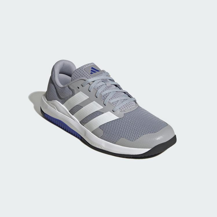 adidas adidas Dropset Base Trainingsschuh. Fitnessschuhe Herren - Halo Silver / Cloud White / Pure Purple - 3 | SportScheck