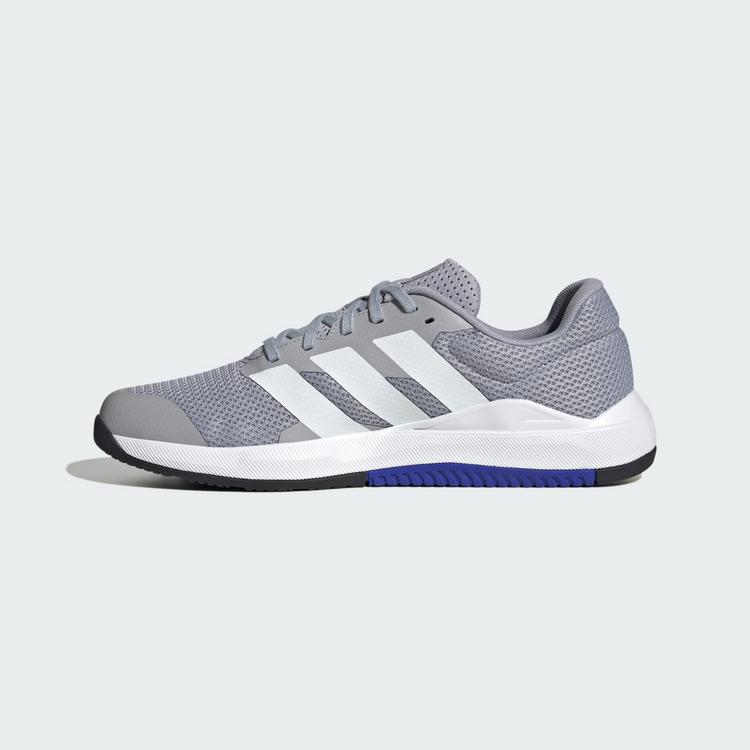 adidas adidas Dropset Base Trainingsschuh. Fitnessschuhe Herren - Halo Silver / Cloud White / Pure Purple - 5 | SportScheck