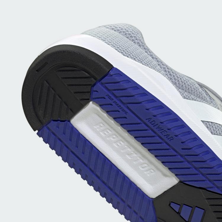 adidas adidas Dropset Base Trainingsschuh. Fitnessschuhe Herren - Halo Silver / Cloud White / Pure Purple - 7 | SportScheck