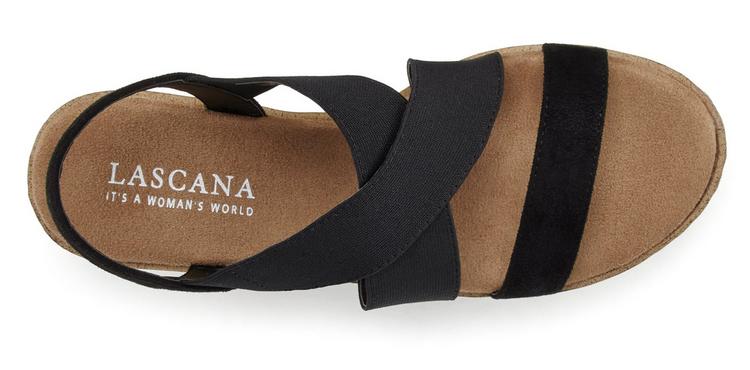 Lascana Lascana Sandalette Sandalen Damen - schwarz - 6 | SportScheck
