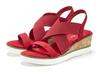 Lascana Sandalette Sandalen Damen - rot