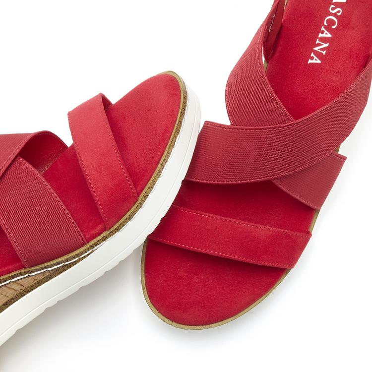 Lascana Lascana Sandalette Sandalen Damen - rot - 2 | SportScheck