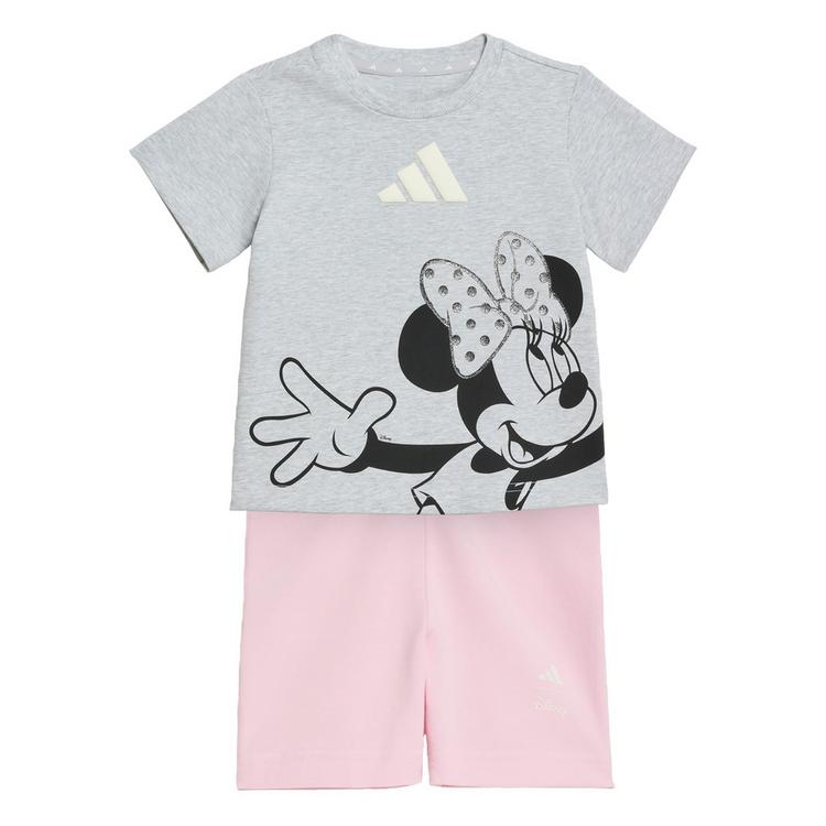 adidas adidas ADIDAS DISNEY MINNIE MAUS JOGGINGANZUG Trainingsanzug Kinder - Light Grey Heather / Off White - 0 | SportScheck