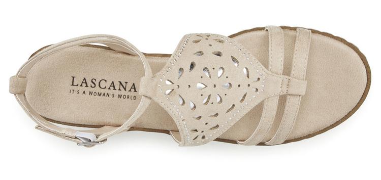 Lascana Lascana Sandalette Sandalen Damen - beige - 3 | SportScheck