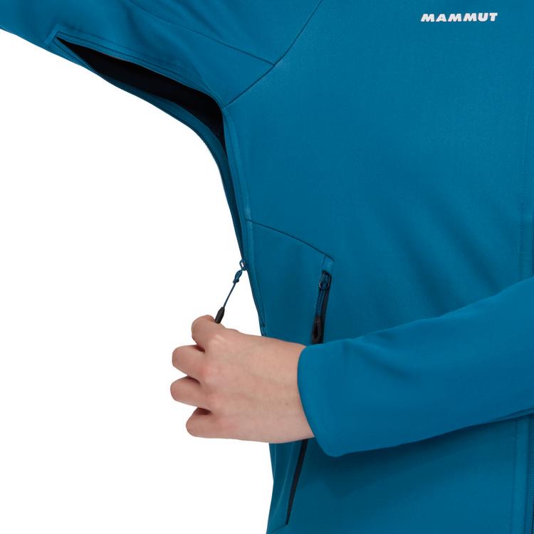 Mammut Mammut Ultimate VII Hooded Softshelljacke Damen - deep ice - 2 | SportScheck