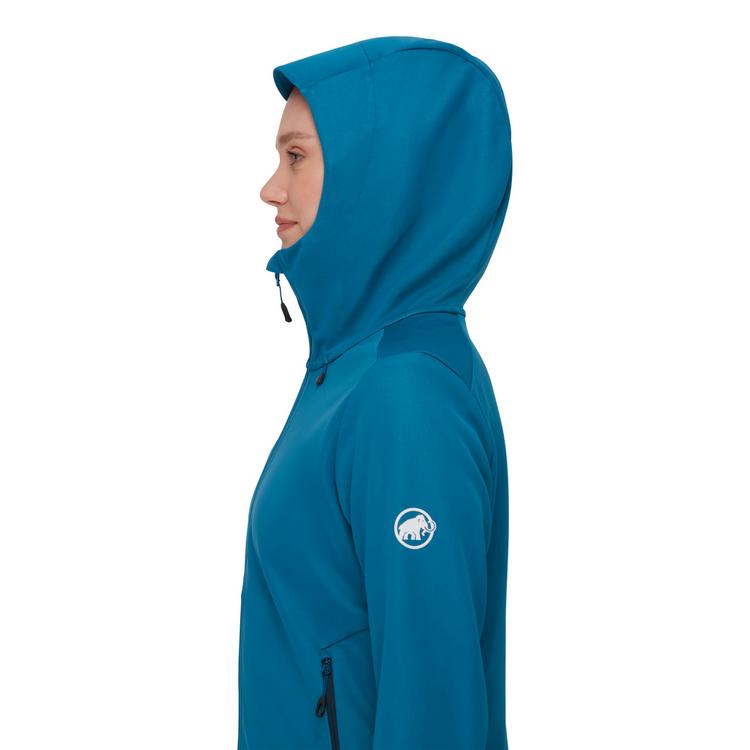 Mammut Mammut Ultimate VII Hooded Softshelljacke Damen - deep ice - 3 | SportScheck