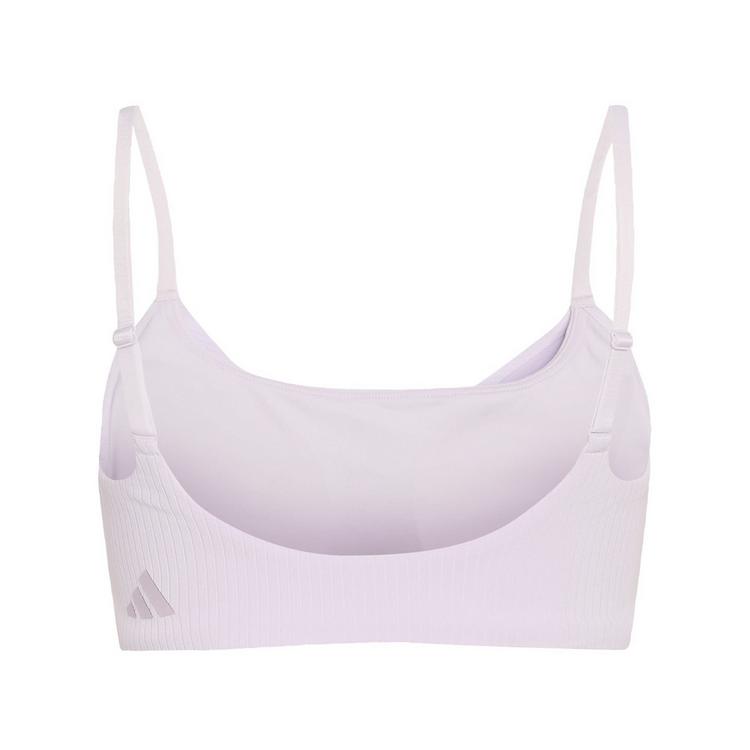 adidas adidas All Me Sport-BH, leichter Halt, gerippt BH Damen - Frozen Purple - 0 | SportScheck