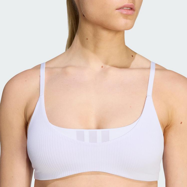adidas adidas All Me Sport-BH, leichter Halt, gerippt BH Damen - Frozen Purple - 1 | SportScheck