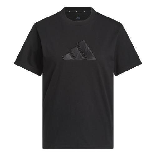 adidas SATIN-FILLED LOGO GRAFIK T-SHIRT T-Shirt Damen