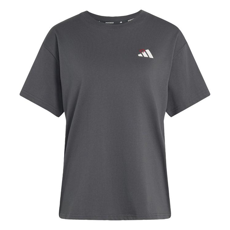 adidas adidas EMBROIDERY PACK GRAFIK T-SHIRT, LOCKER T-Shirt Damen - Grey Six - 0 | SportScheck