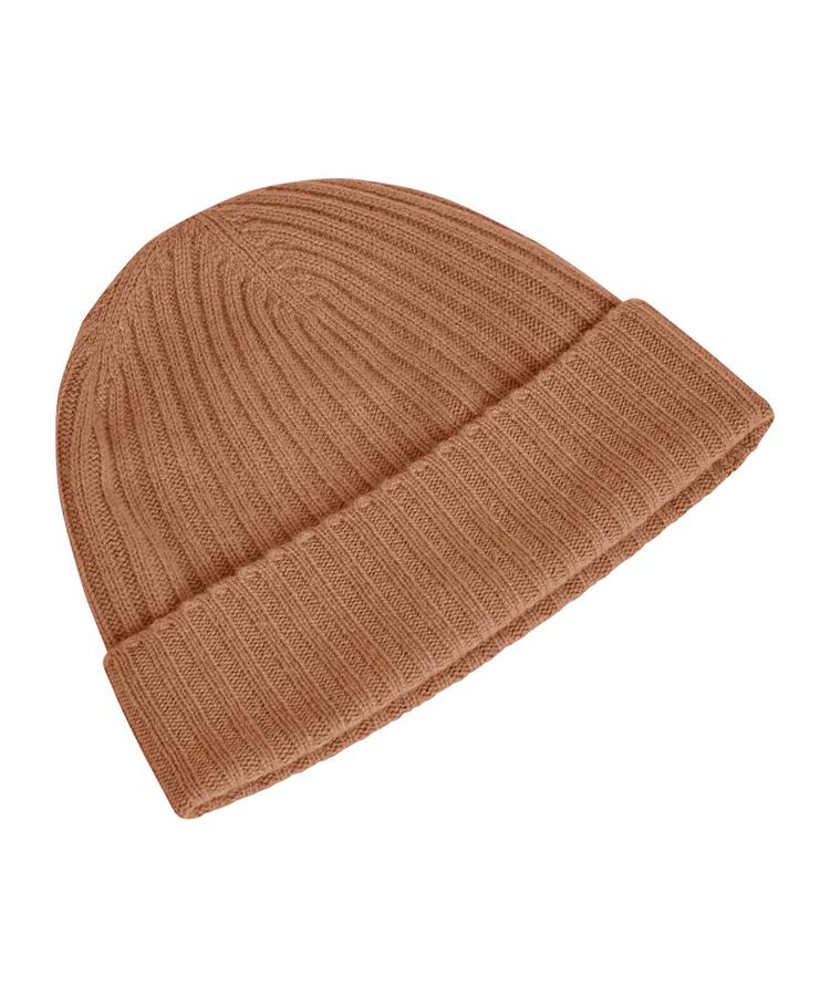 Falke Falke Pure Cashmere Ribbed Beanie Beanie - cork (5034) - 2 | SportScheck