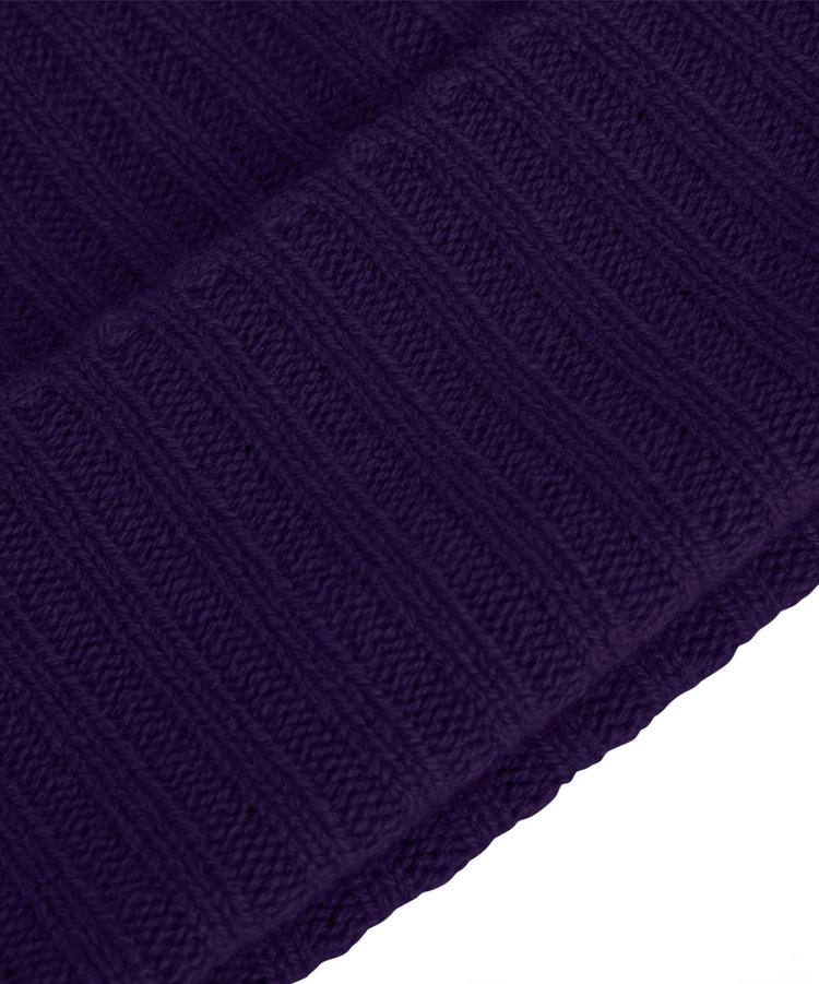 Falke Falke Pure Cashmere Ribbed Beanie Beanie - violet (6737) - 1 | SportScheck