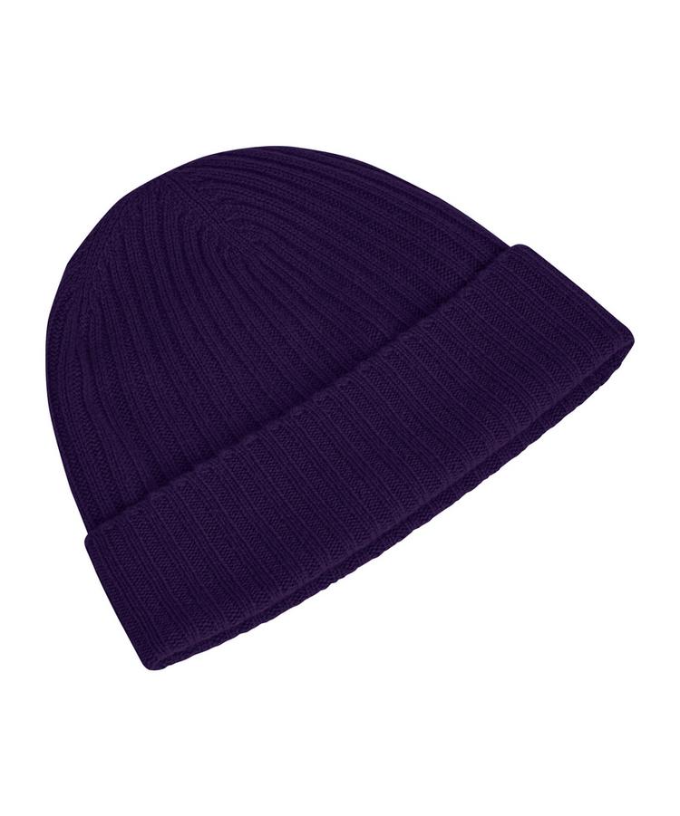 Falke Falke Pure Cashmere Ribbed Beanie Beanie - violet (6737) - 2 | SportScheck