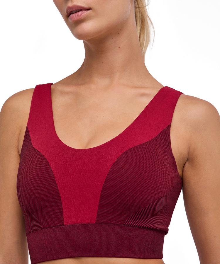 Falke Falke Seamless Sports Bra BH Damen - ruby (8830) - 2 | SportScheck