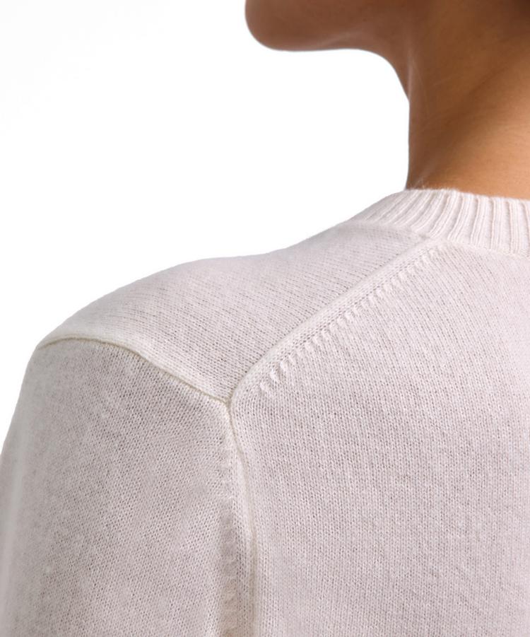 Falke Falke Pure Cashmere V-Neck w Strickpullover Damen - off-white (2040) - 3 | SportScheck