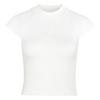 adidas ADIDAS KIT T-SHIRT, GERIPPT, KLEINES T-Shirt Damen - Off White
