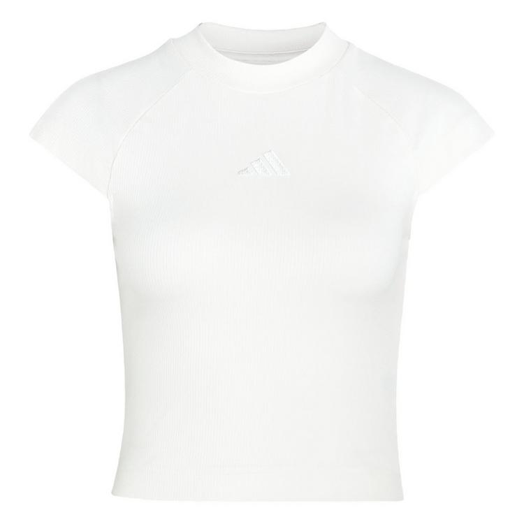 adidas adidas ADIDAS KIT T-SHIRT, GERIPPT, KLEINES T-Shirt Damen - Off White - 0 | SportScheck