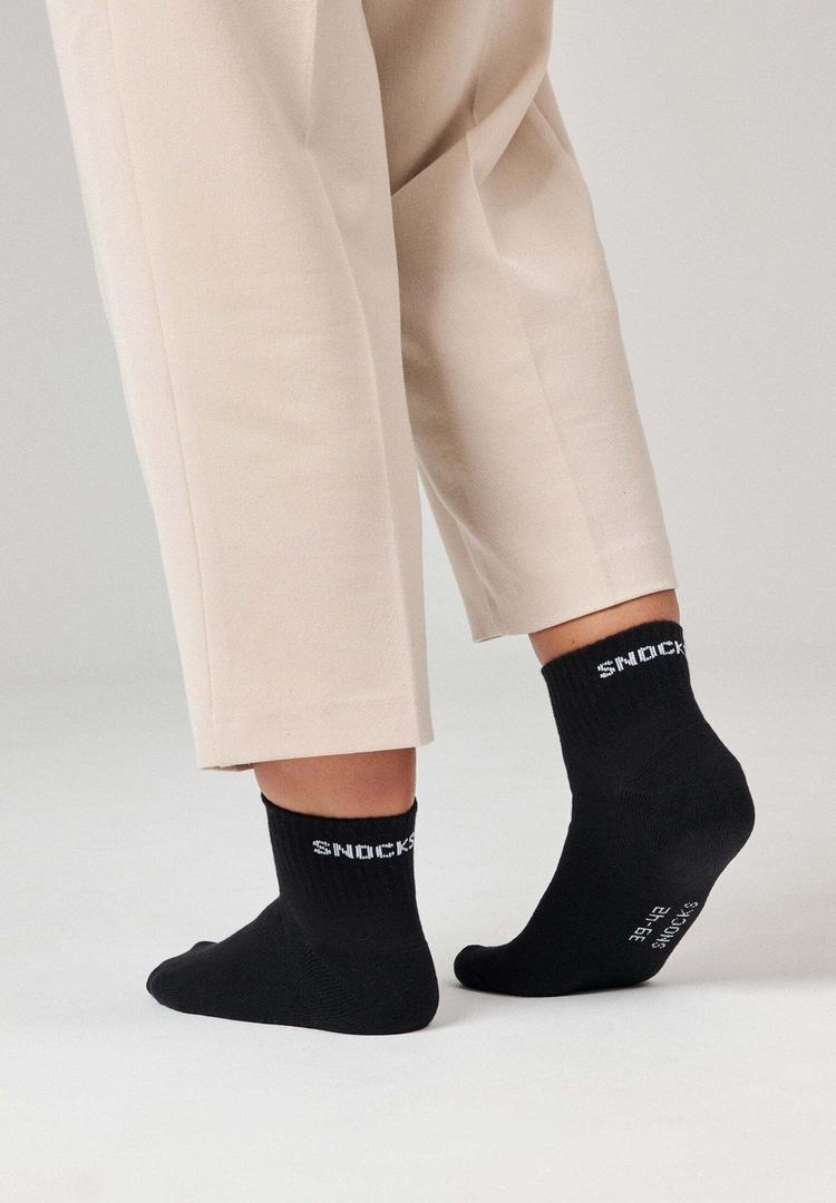 Snocks Snocks Retro Sneaker Socken Socken - Mix (Schwarz/Wei&szlig;) - 1 | SportScheck