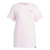 adidas TRAVEL GRAFIK T-SHIRT; LOCKER T-Shirt Damen - Distilled Pink