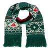 adidas Schal mit Weihnachtsgrafik Schal - Collegiate Green / Ivory / Pure Ruby