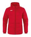 JAKO Team Coach Kapuzenjacke Kids Trainingsjacke Kinder - rot