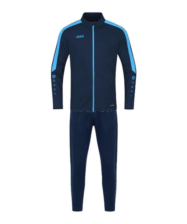 JAKO JAKO Polyester Power Trainingsanzug Trainingsanzug Herren - blau - 0 | SportScheck