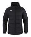 JAKO Team Coach Kapuzenjacke Kids Trainingsjacke Kinder - schwarz