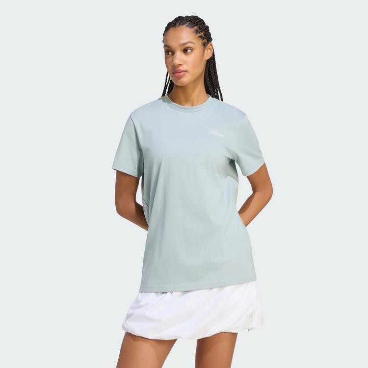 adidas adidas FOOD LOOSE GRAPHIC T-SHIRT T-Shirt Damen - Wonder Sage - 0 | SportScheck