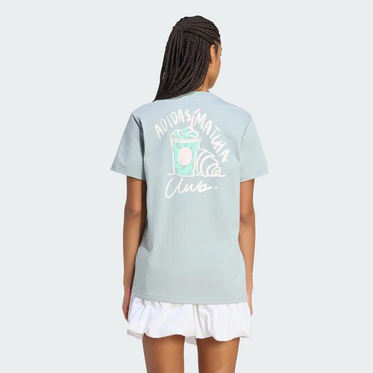 adidas adidas FOOD LOOSE GRAPHIC T-SHIRT T-Shirt Damen - Wonder Sage - 1 | SportScheck