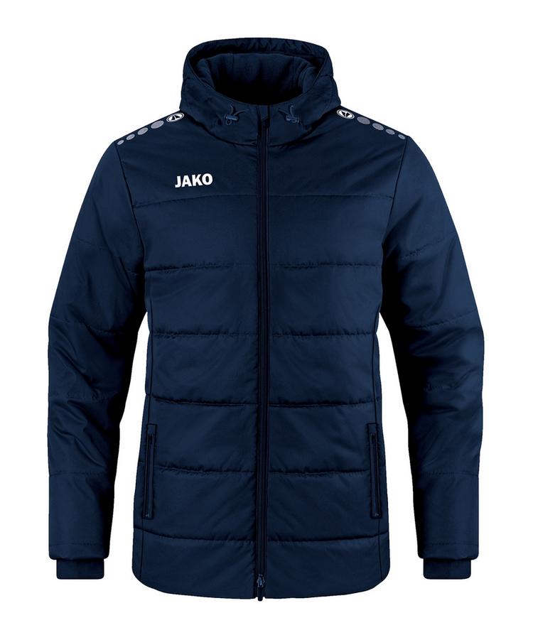 JAKO JAKO Team Coach Kapuzenjacke Kids Trainingsjacke Kinder - blau - 0 | SportScheck