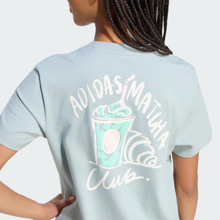 adidas adidas FOOD LOOSE GRAPHIC T-SHIRT T-Shirt Damen - Wonder Sage - 1 | SportScheck