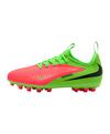 Nike Phantom 6 Low Academy AG Haaland Kids Fu&szlig;ballschuhe Kinder - rotgruen
