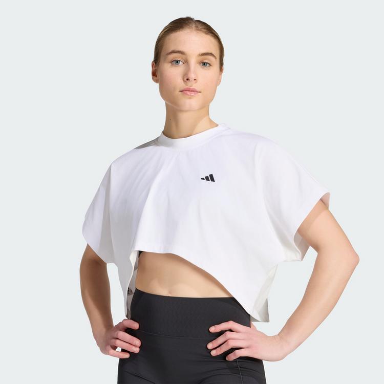adidas adidas PrimeLift Workout Grafik T-Shirt Funktionsshirt Damen - White - 0 | SportScheck