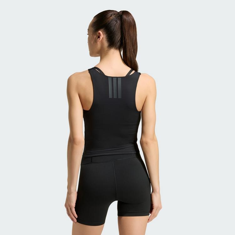 adidas adidas All Me Tanktop Funktionstank Damen - Black - 1 | SportScheck
