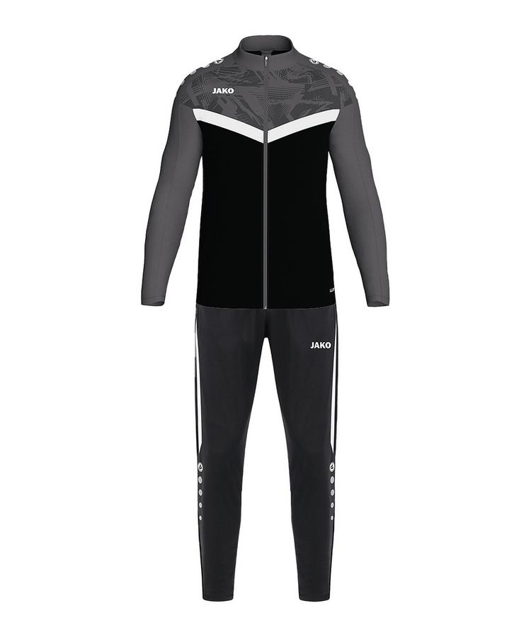 JAKO JAKO Iconic Trainingsanzug Trainingsanzug Herren - schwarzgrau - 0 | SportScheck