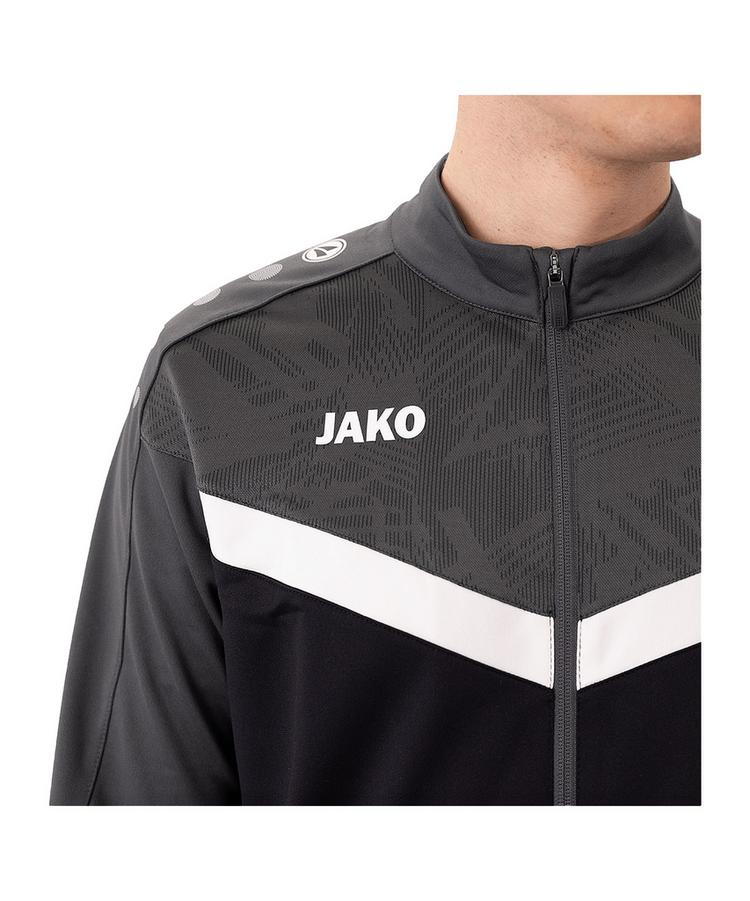 JAKO JAKO Iconic Trainingsanzug Trainingsanzug Herren - schwarzgrau - 1 | SportScheck