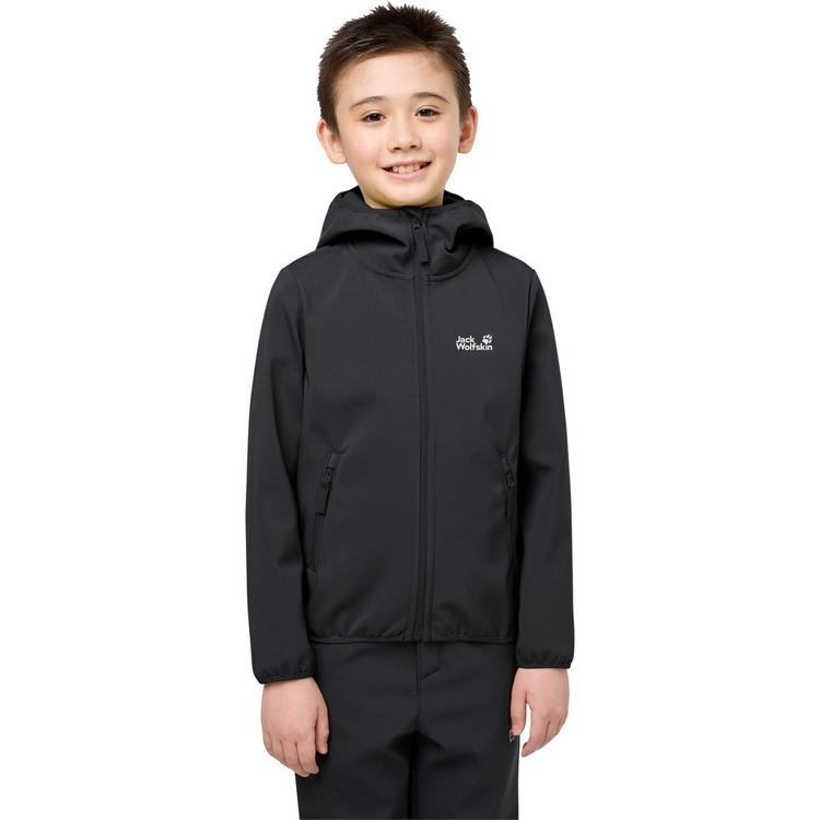 Jack Wolfskin Jack Wolfskin FOURWINDS Softshelljacke Kinder - black - 1 | SportScheck