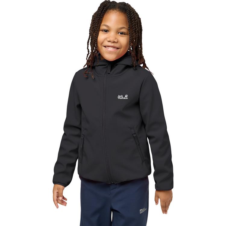 Jack Wolfskin Jack Wolfskin FOURWINDS Softshelljacke Kinder - black - 3 | SportScheck