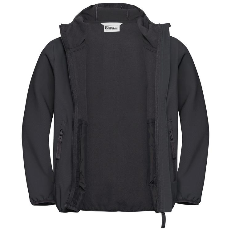 Jack Wolfskin Jack Wolfskin FOURWINDS Softshelljacke Kinder - black - 1 | SportScheck