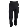 adidas Optime Essentials Capri-Leggings Leggings Damen - Black