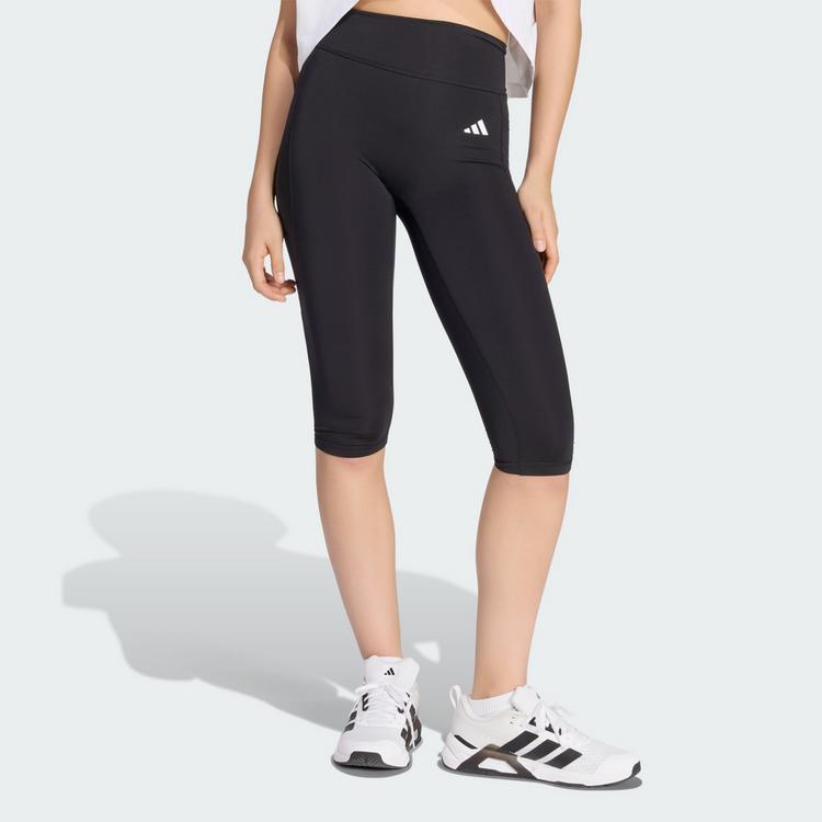 adidas adidas Optime Essentials Capri-Leggings Leggings Damen - Black - 0 | SportScheck