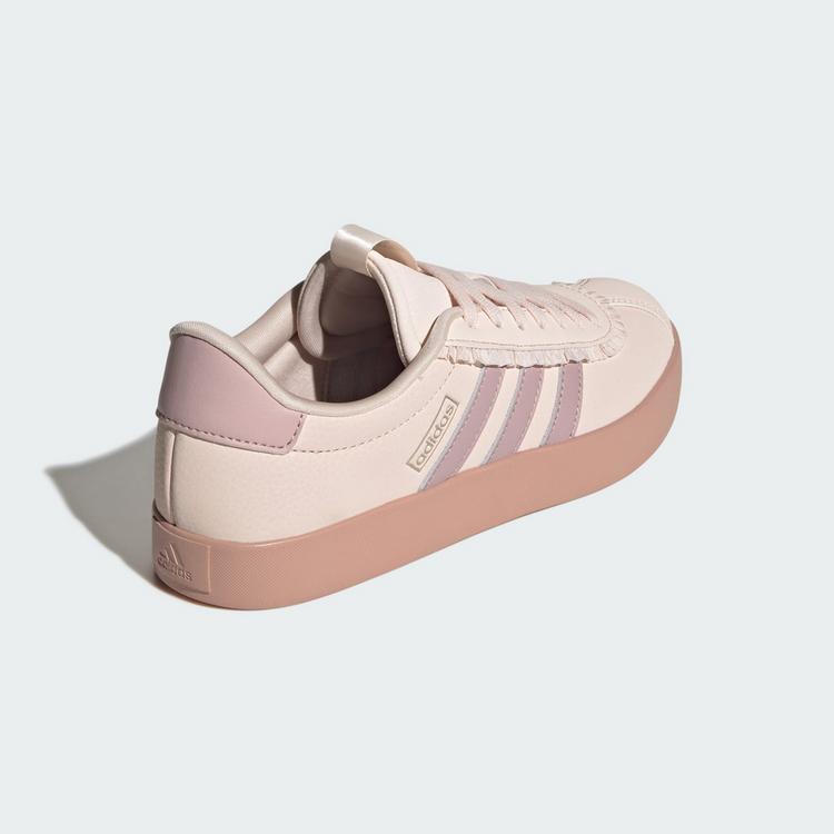 adidas adidas VL COURT&nbsp;3.0 SCHUH Sneaker Damen - Wonder Quartz / Dual Lilac / Cyber Metallic - 4 | SportScheck