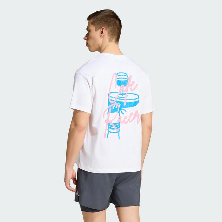 adidas adidas RUNNING PARIS GRAFIK T-SHIRT T-Shirt - White - 1 | SportScheck