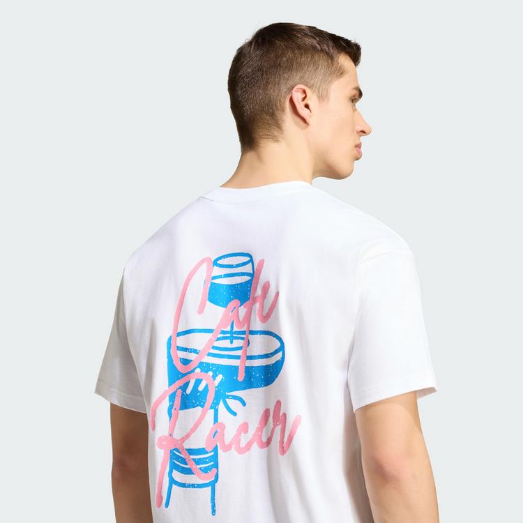 adidas adidas RUNNING PARIS GRAFIK T-SHIRT T-Shirt - White - 1 | SportScheck