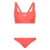 adidas 3-Streifen Bikini V-f&ouml;rmiger Bikini Set Damen - Solar Turbo / Frozen Turbo