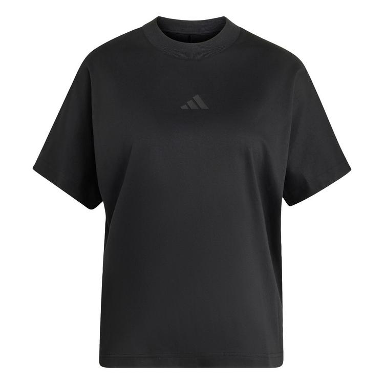 adidas adidas SOFT LUX LOCKERES T-SHIRT T-Shirt Damen - Black - 0 | SportScheck