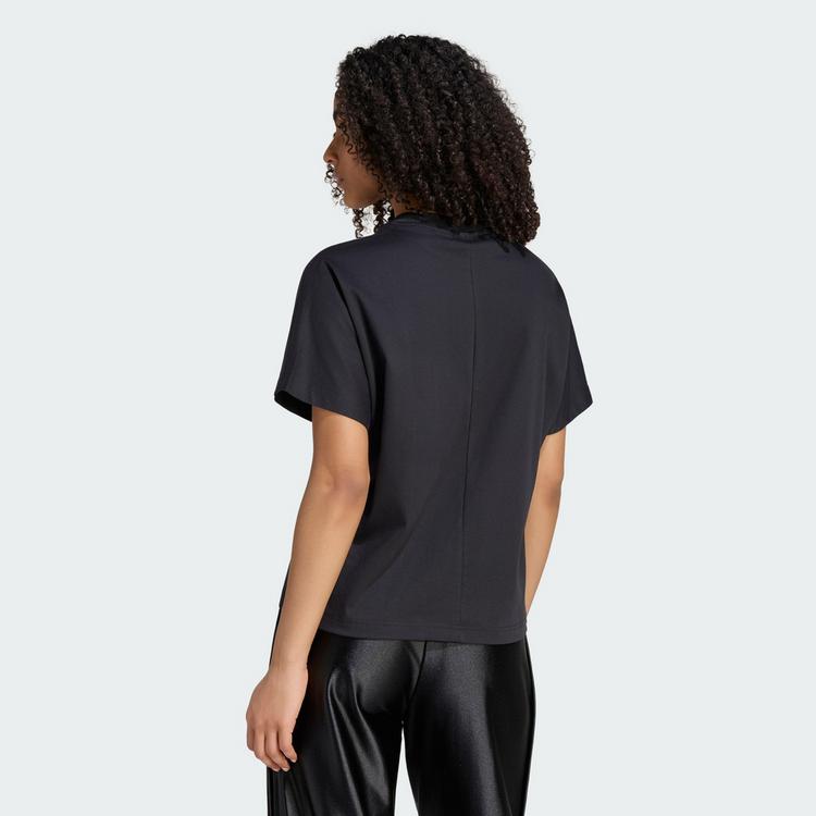 adidas adidas SOFT LUX LOCKERES T-SHIRT T-Shirt Damen - Black - 1 | SportScheck