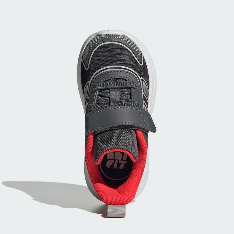 adidas adidas TENSAUR RUN&nbsp;4.0 SCHUH, BABYS UND Sneaker Kinder - Grey Five / Grey Two / Lucid Red - 1 | SportScheck