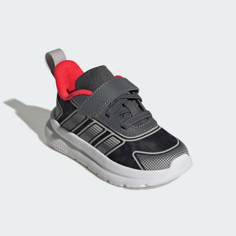 adidas adidas TENSAUR RUN&nbsp;4.0 SCHUH, BABYS UND Sneaker Kinder - Grey Five / Grey Two / Lucid Red - 3 | SportScheck