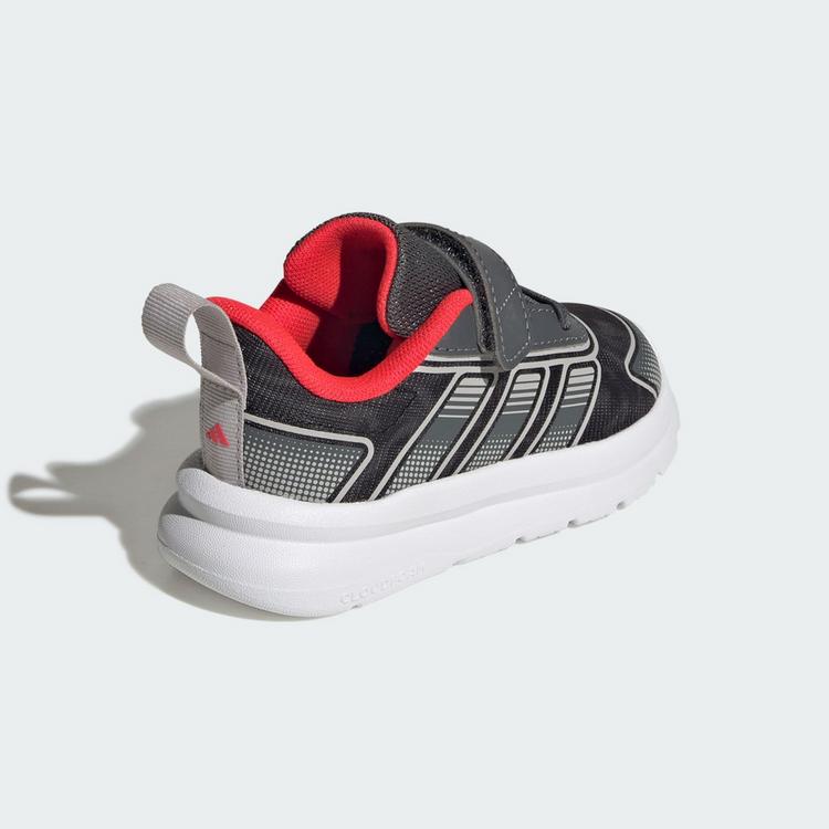 adidas adidas TENSAUR RUN&nbsp;4.0 SCHUH, BABYS UND Sneaker Kinder - Grey Five / Grey Two / Lucid Red - 4 | SportScheck